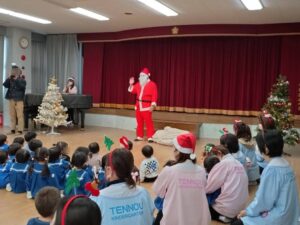 12/17(水)クリスマス会を行いました。|愛知県愛西市 天王学園 天王幼稚園