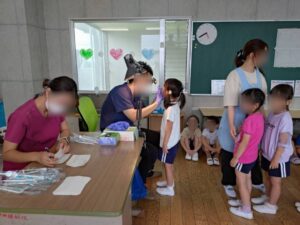 6/4(木)歯科検診を行いました。|愛知県愛西市 天王学園 天王幼稚園