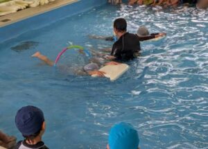 10/7(水)・10/14(水)プール参観を行いました。|愛知県愛西市 天王学園 幼保連携型認定こども園 天王幼稚園